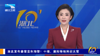 湖北发布暴雪蓝色预警！十堰、襄阳等地将迎大雪