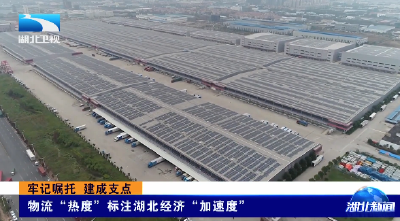 牢记嘱托 建成支点 | 物流“热度”标注湖北经济“加速度”