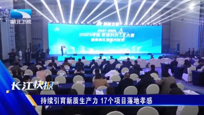 持续引育新质生产力 17个项目落地孝感
