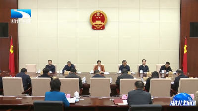 省人大常委会党组召开会议