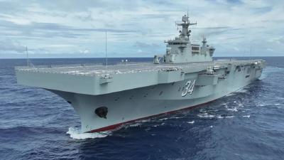 湖北舰开展实战化训练