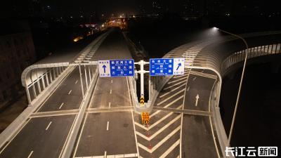 武汉硚口到东西湖3分钟直达，古田一路北段工程建成通车