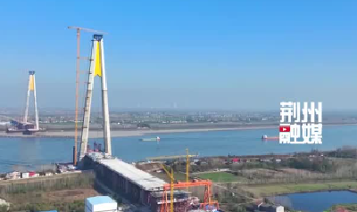 观音寺长江大桥正式开启主桥上构施工