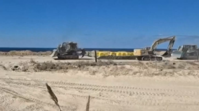 以军称在加沙地带打死越过“黄线”人员