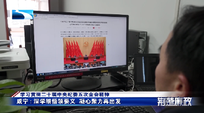 学习贯彻二十届中央纪委五次全会精神丨咸宁：深学细悟领要义 凝心聚力再出发