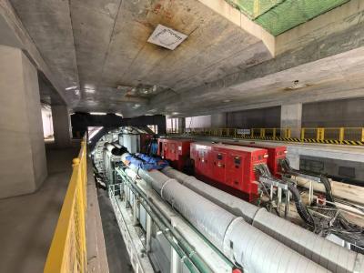 武汉地铁10号线一期工程越江盾构机始发