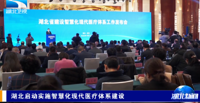 湖北启动实施智慧化现代医疗体系建设