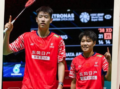 祝贺！马来西亚羽毛球公开赛混双决赛 中国队包揽冠亚军
