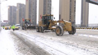 湖北仙桃：多部门联动 迎战今冬最强寒潮