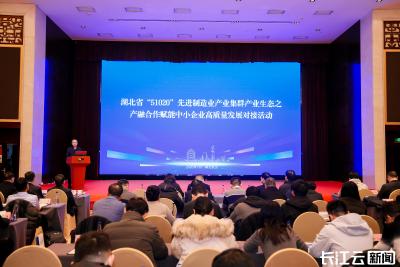湖北举办中小企业产融合作高质量发展对接活动 现场签约授信超40亿元