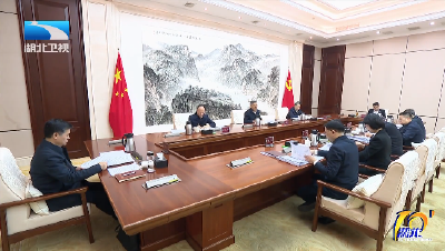 省政府党组召开2025年度民主生活会暨中央巡视反馈意见整改专题民主生活会