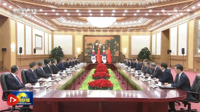 习近平同韩国总统李在明举行会谈