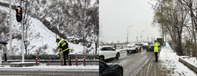 鄂州交警：以雪为令，筑牢平安出行防线