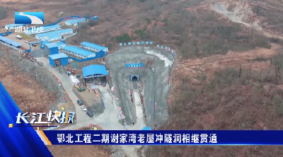 鄂北工程二期谢家湾老屋冲隧洞相继贯通