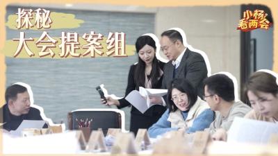 小杨看两会 | 探秘大会提案组