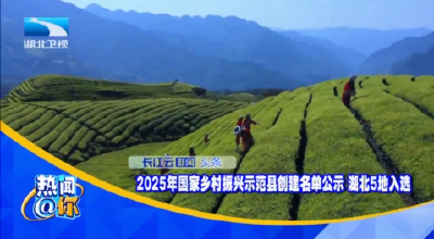 2025年国家乡村振兴示范县创建名单公示 湖北5地入选