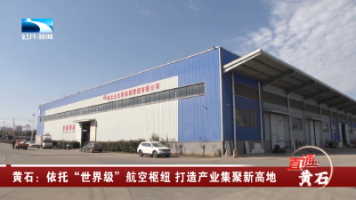 黄石：依托“世界级”航空枢纽 打造产业集聚新高地