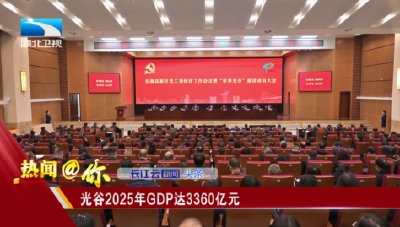 光谷2025年GDP达3360亿元