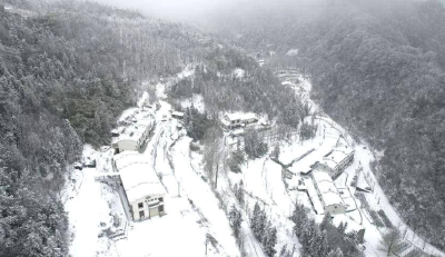 襄阳谷城：藏在鄂西北深山的冰雪诗行 