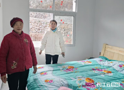 十堰郧西：雪落新居暖