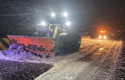 彻夜鏖战 广水9条国省道全部畅通