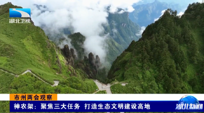 市州两会观察 | 神农架：聚焦三大任务 打造生态文明建设高地
