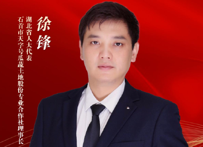 代表委员履职记 | 徐锋：科技兴农助力乡村振兴 带着乡亲蹚出致富路