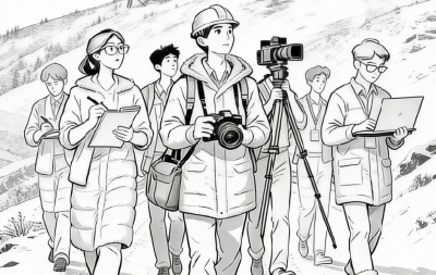 通讯直击冰雪一线 让新闻有温度 让文字有力量