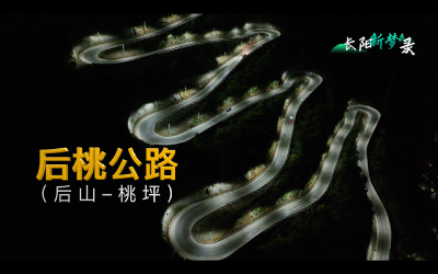 长阳新梦录丨后桃公路：群山间的绿色星河
