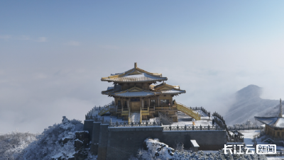 随州大洪山：白雪茫茫引客来，景区全员破冰护游