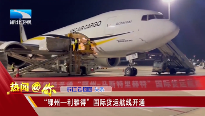 “鄂州—利雅得”国际货运航线开通