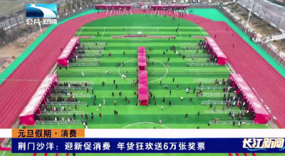 荆门沙洋：迎新促消费 年货狂欢送6万张奖票