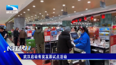 武汉启动有奖发票试点活动