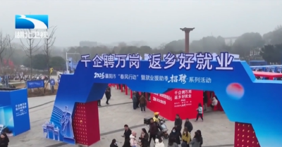 “就”在湖北丨返乡遇“春风” 送岗到家门