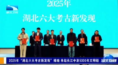 2025年“湖北六大考古新发现”揭晓 串起长江中游5000年文明链