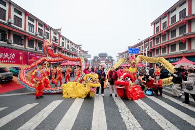 年味满溢古街 柏泉马年茅庙集庙会在武汉开启