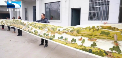 中华文脉｜七旬老人5年243万针 绣成22米《清明上河图》