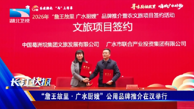 “詹王故里·广水厨嫂”公用品牌推介在汉举行
