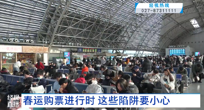 春运购票进行时 这些陷阱要小心