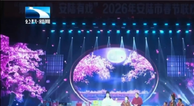 孝感安陆：春晚“小舞台” 唱响幸福“大戏”