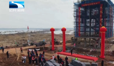 观湖观鸟塔落成 孝感湿地保护再添新地标