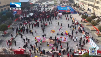 孝感安陆：首届洑水年货节启幕 产销融合促消费