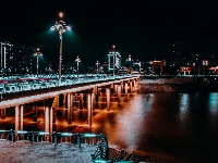 夜色中的二桥