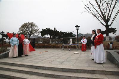 华夏传统重回诗祖故里 汉服笄礼再现千里房陵 