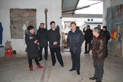 纪道清调研工业经济“开门红”工作  