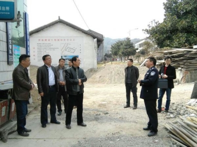 市政法委副书记曹博一行深入沙河乡检查指导平安创建工作