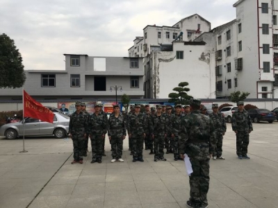 化龙堰镇扎实开展民兵整组工作