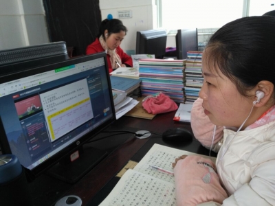 实验中学开展新教材网络培训