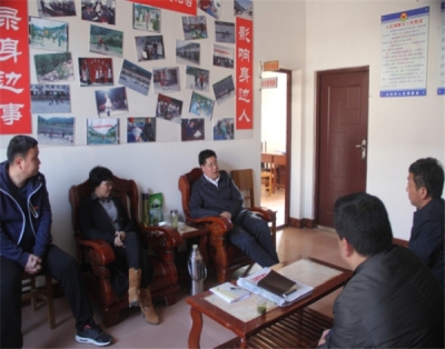 陈刚深入沙河乡调研基层组织建设工作 