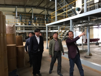 汉江师范学院专家教授孙勇一行到房县调研生物医药生产情况